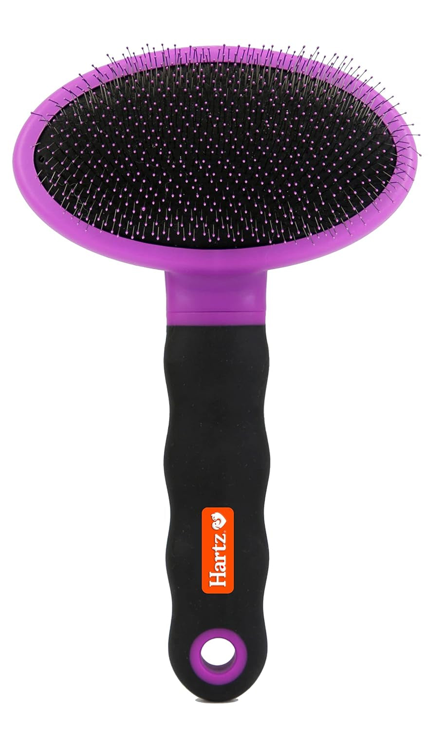 , Groomer'S Best Small Slicker Brush for Cats and Small Dogs, Black/Violet, 1 Count