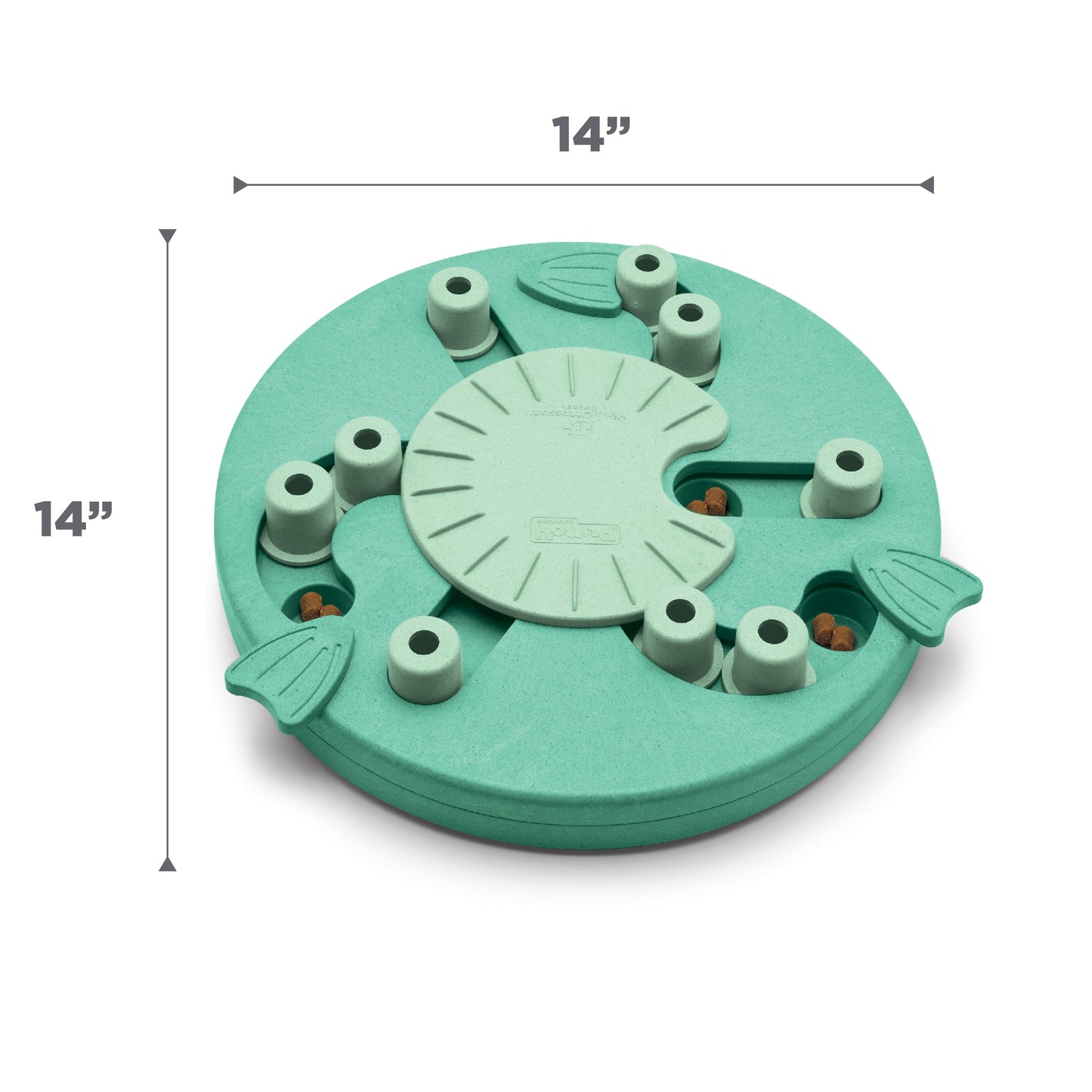 Nina Ottosson Dog Worker Treat Puzzle Enrichment Toy, Level 3 Advanced, Green