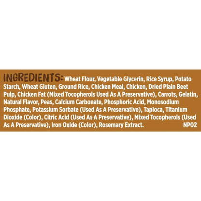 Rachael Ray  Soup Bones Dry Dog Treats with Real Chicken & Veggies, 6 Soft Treats