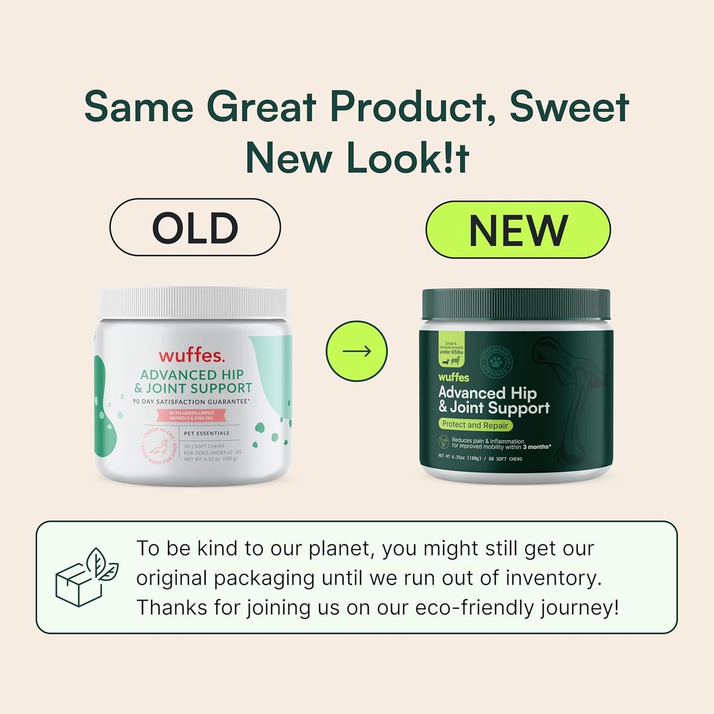 Advanced Dog Hip and Joint Supplement with Glucosamine, Chondroitin, Omega 3, MSM, and Green Lipped Mussel, 60 Pork Flavored Chews for Small and Medium Dog Breeds