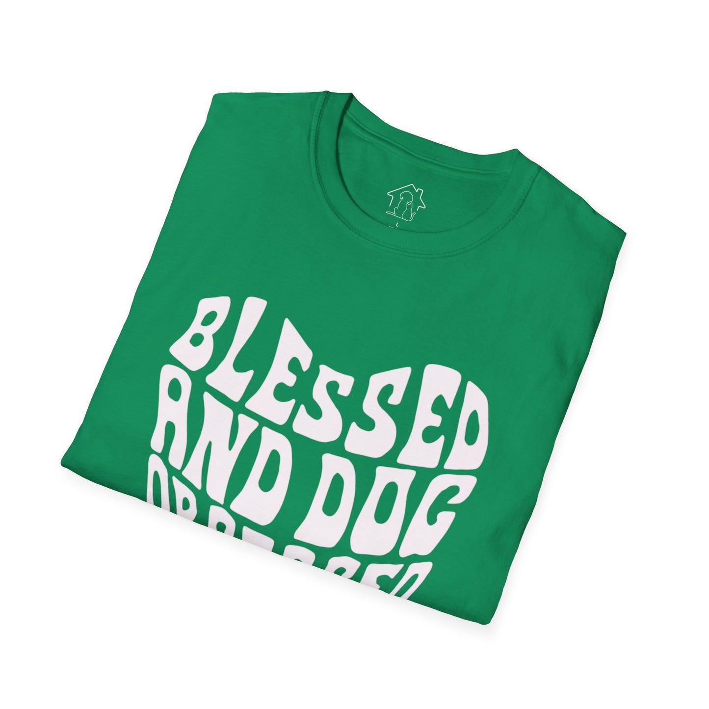 Blessed and Dog Obsessed Unisex Softstyle T-Shirt - Perfect Gift for Dog Lovers