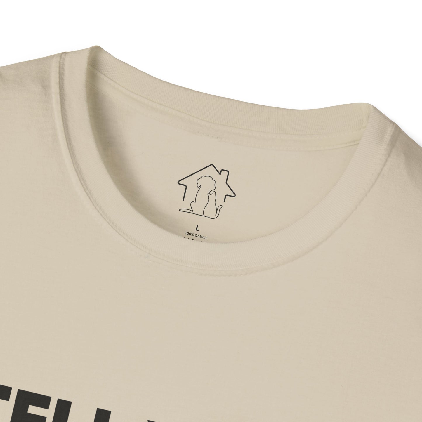 Cat Lover Unisex Softstyle T-Shirt - Tell Your Cat I Said Hi