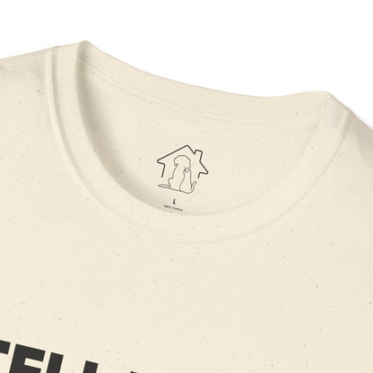 Cat Lover Unisex Softstyle T-Shirt - Tell Your Cat I Said Hi