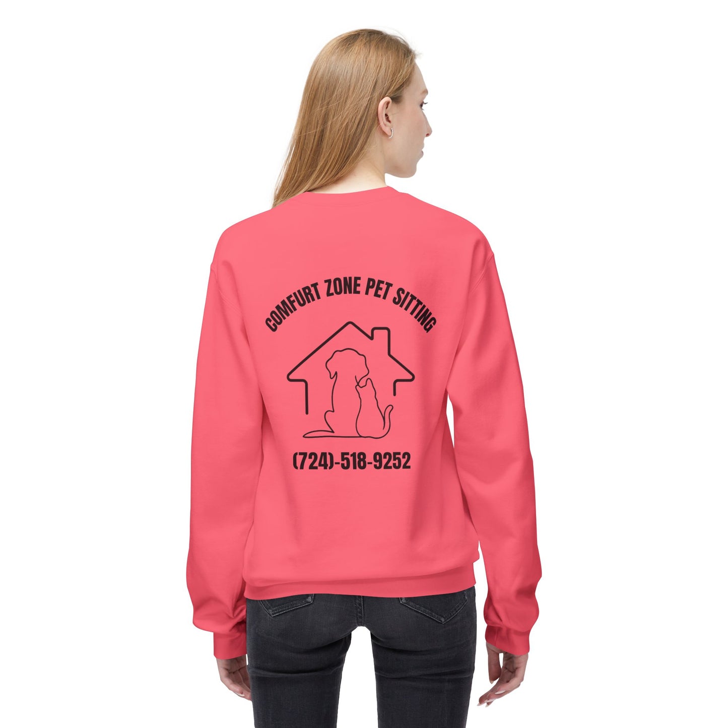 Funny Pet Lover Crewneck Sweatshirt - "I'm Only Talking To My Pets Today"