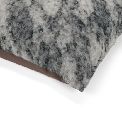 Cozy Marble Pet Bed for Dogs and Cats - Plush Design for Comfort
