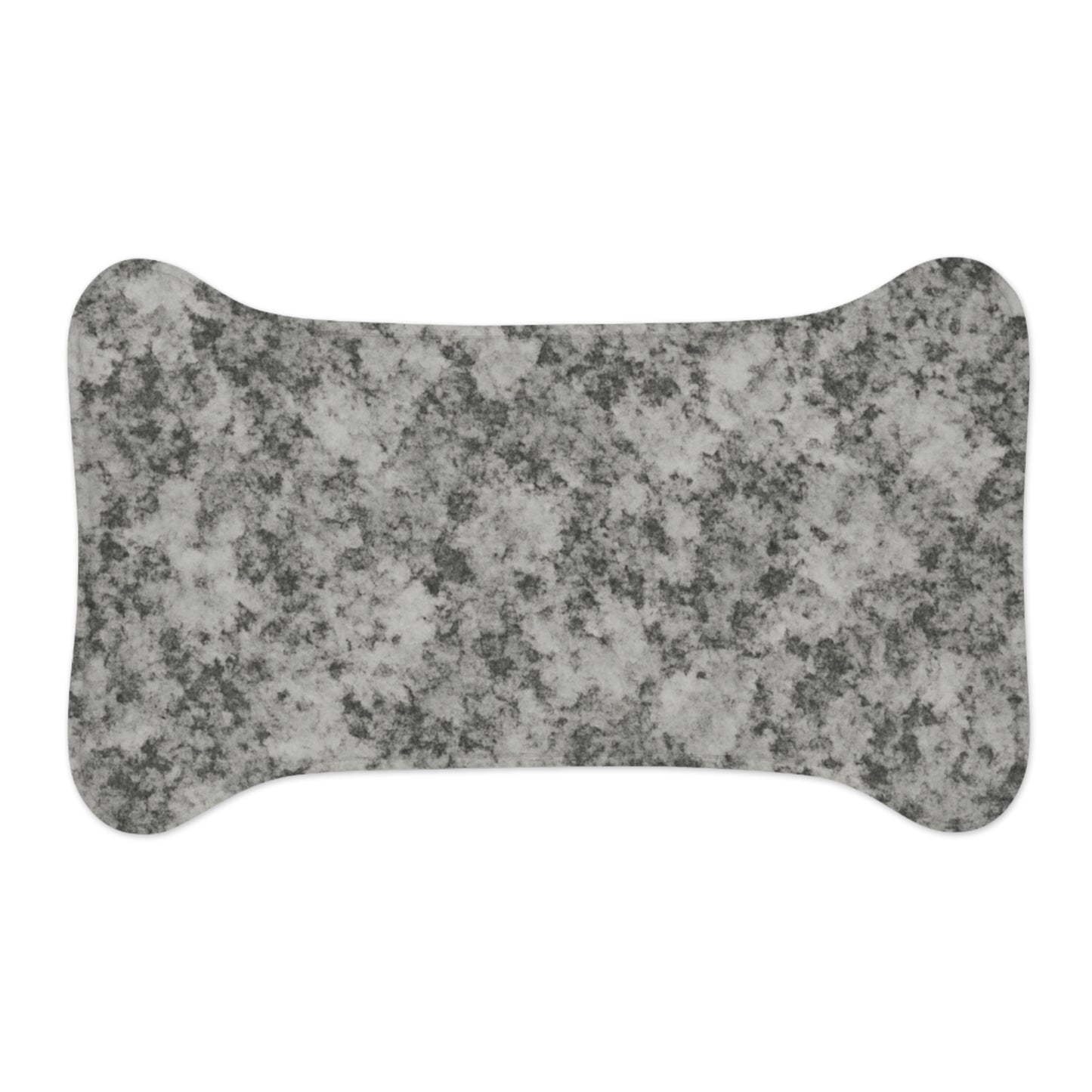 Stylish Pet Feeding Mat - Modern Gray Design for Dogs and Cats