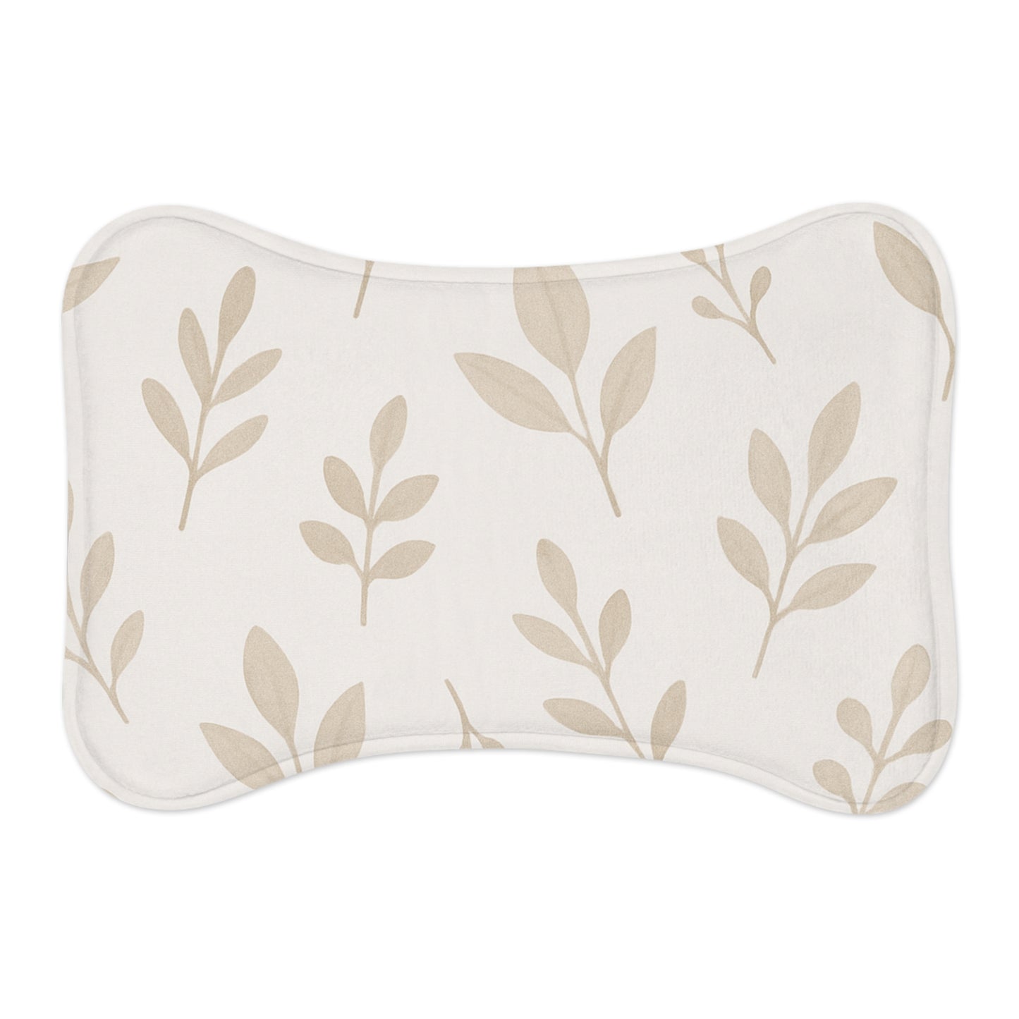 Stylish Pet Feeding Mat with Botanical Design – Perfect for Pet Lovers