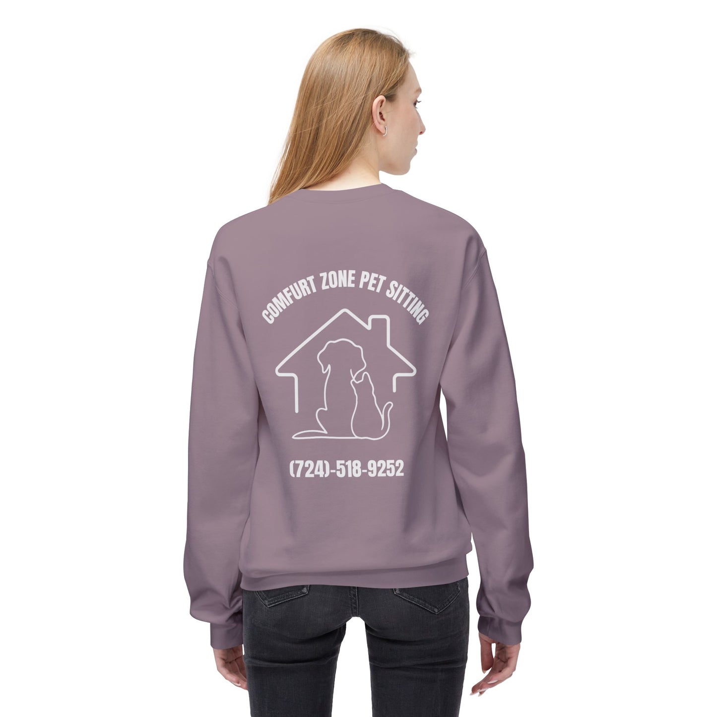 Pet Lover's Crewneck Sweatshirt - 'Tell Your Cats I Said Hi'