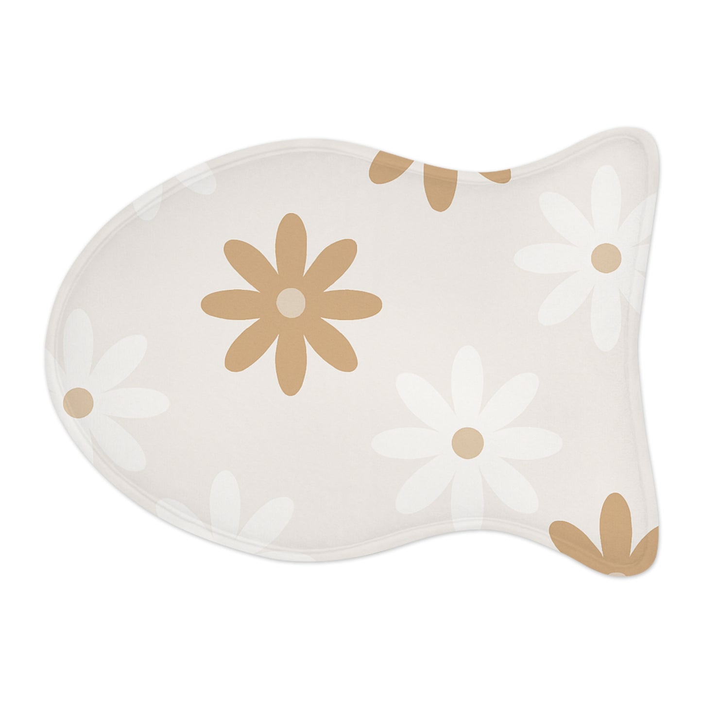 Floral Pet Feeding Mat - Stylish & Functional Dog Bowl Mat