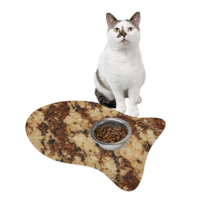 Stylish Pet Feeding Mat - Durable Non-Slip Design, Perfect for Dog and Cat Bowls