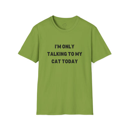 Cat Lover's Unisex T-Shirt, Casual Pet Owner Tee, Fun Birthday Gift for Animal Lovers, Cute Cat Humor Apparel