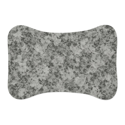 Stylish Pet Feeding Mat - Modern Gray Design for Dogs and Cats