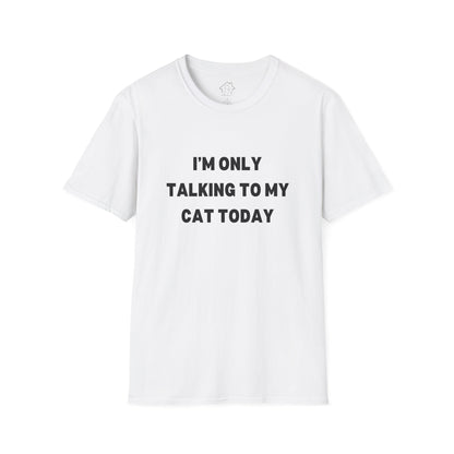 Cat Lover's Unisex T-Shirt, Casual Pet Owner Tee, Fun Birthday Gift for Animal Lovers, Cute Cat Humor Apparel