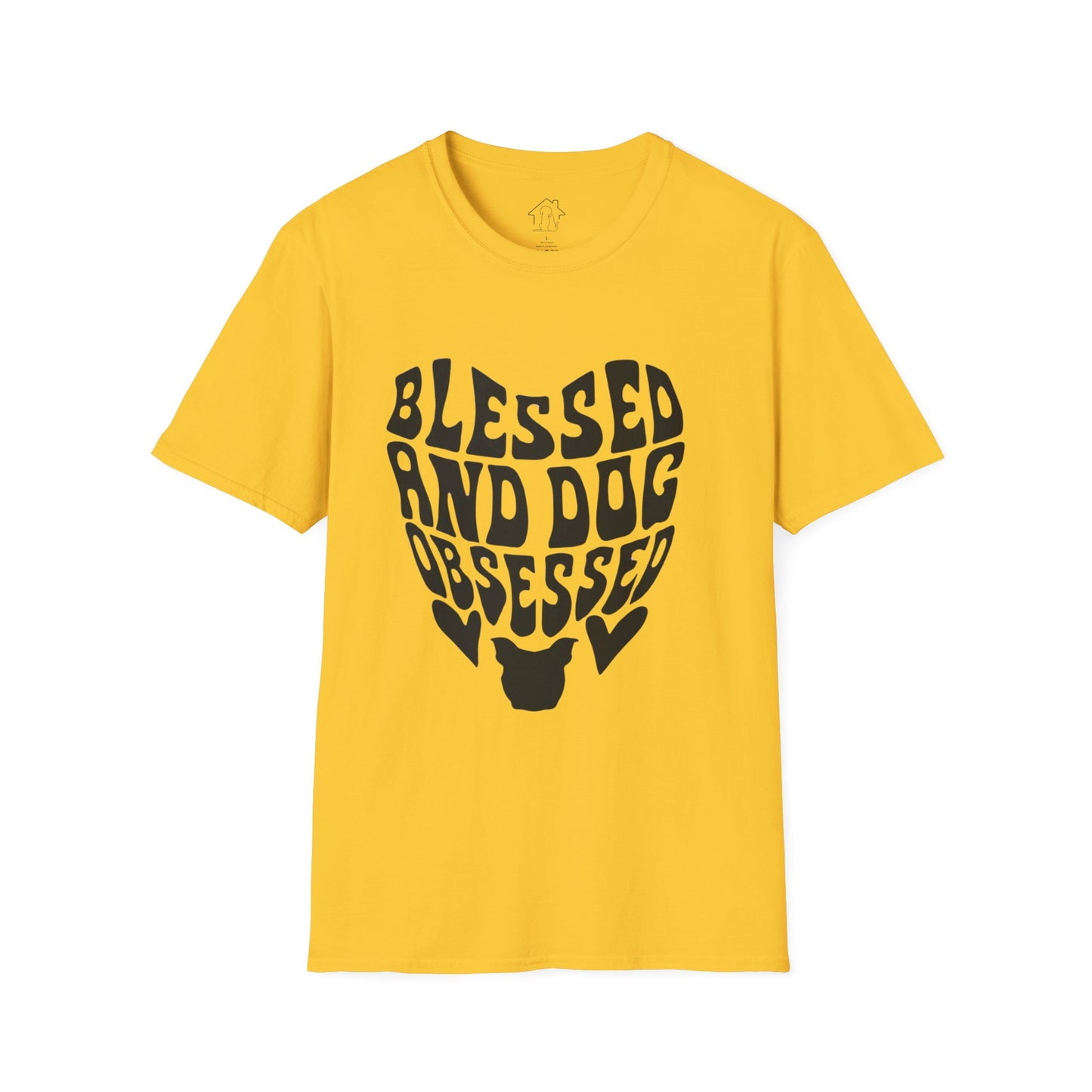 Blessed and Dog Obsessed Unisex T-Shirt - Perfect for Dog Lovers!