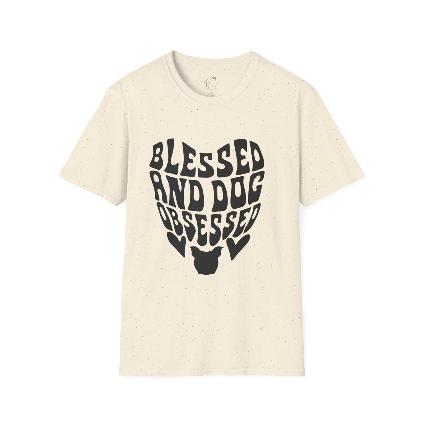 Blessed and Dog Obsessed Unisex T-Shirt - Perfect for Dog Lovers!