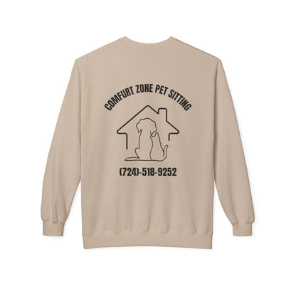 Funny Pet Lover Crewneck Sweatshirt - "I'm Only Talking To My Pets Today"