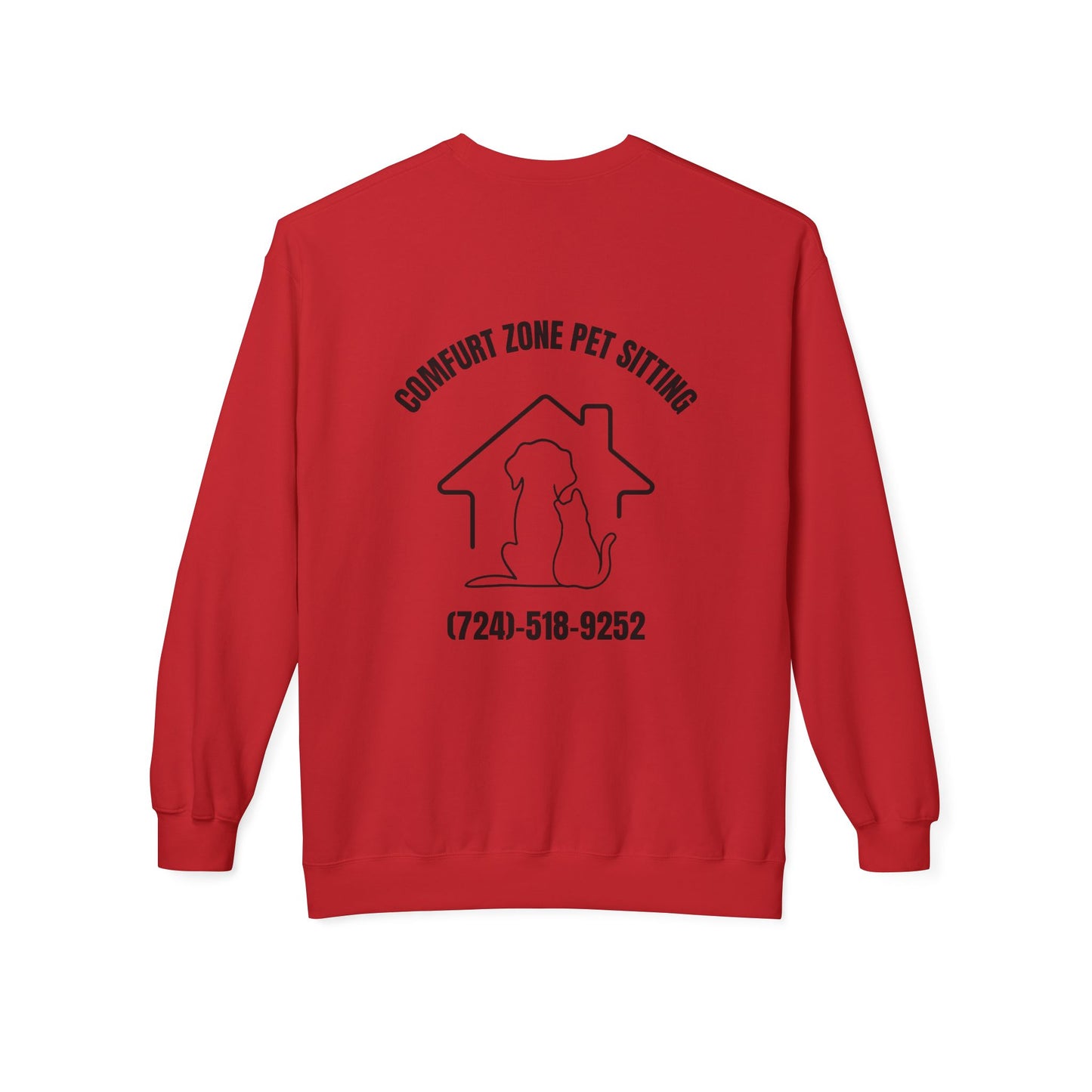 Pet Lover's Crewneck Sweatshirt - 'Tell Your Pets I Said Hi'