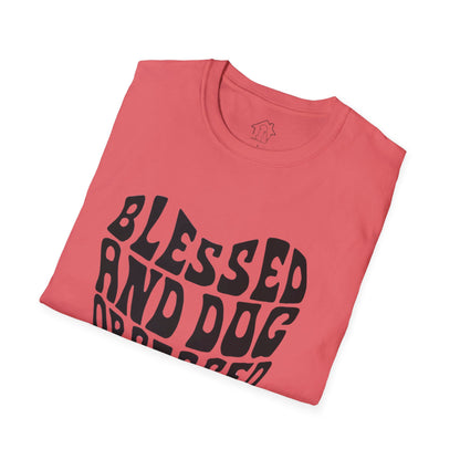 Blessed and Dog Obsessed Unisex T-Shirt - Perfect for Dog Lovers!