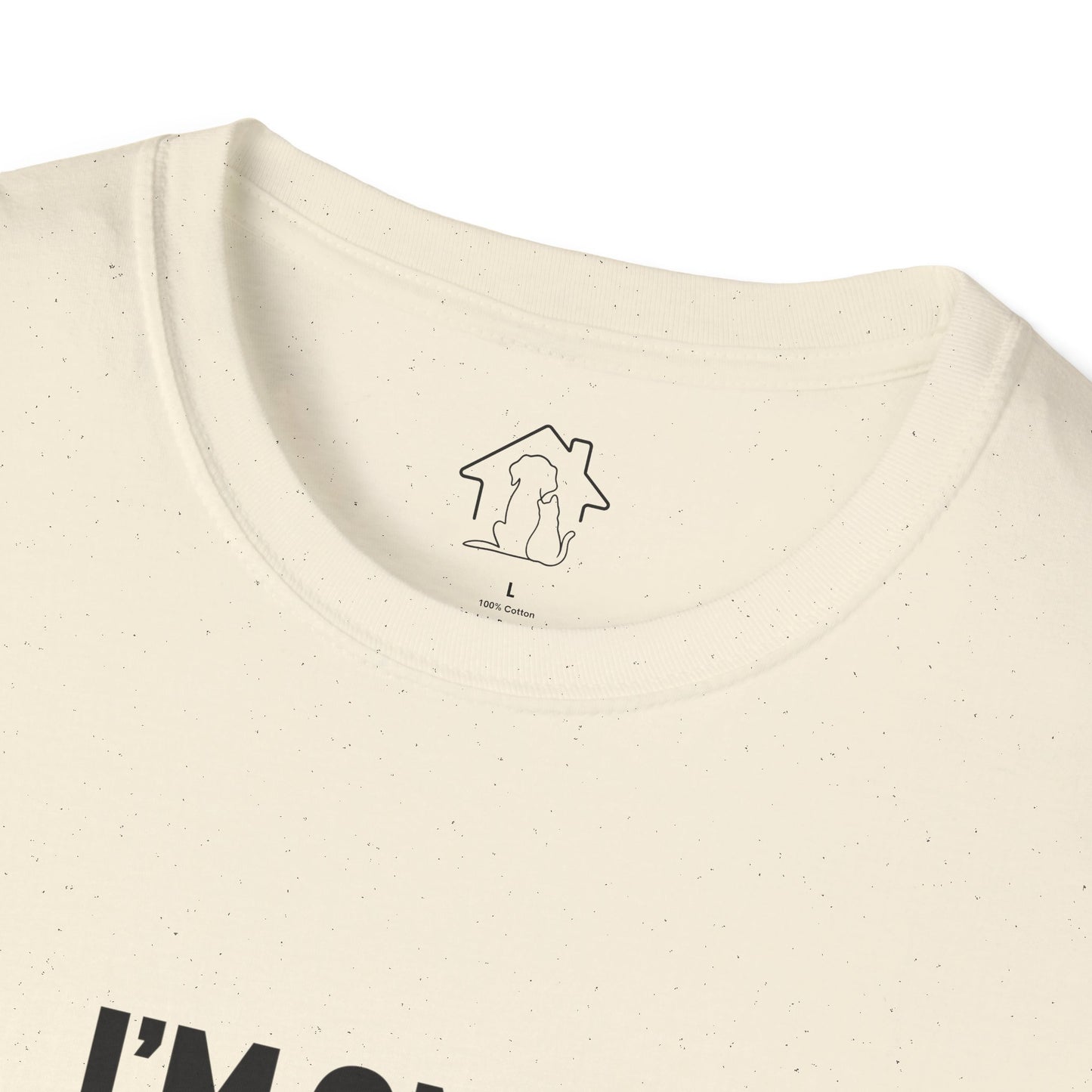 Cat Lover's Unisex T-Shirt, Casual Pet Owner Tee, Fun Birthday Gift for Animal Lovers, Cute Cat Humor Apparel