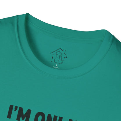 Funny Pet Lover T-Shirt - "I'm Only Talking to My Pets Today" - Unisex Softstyle Tee