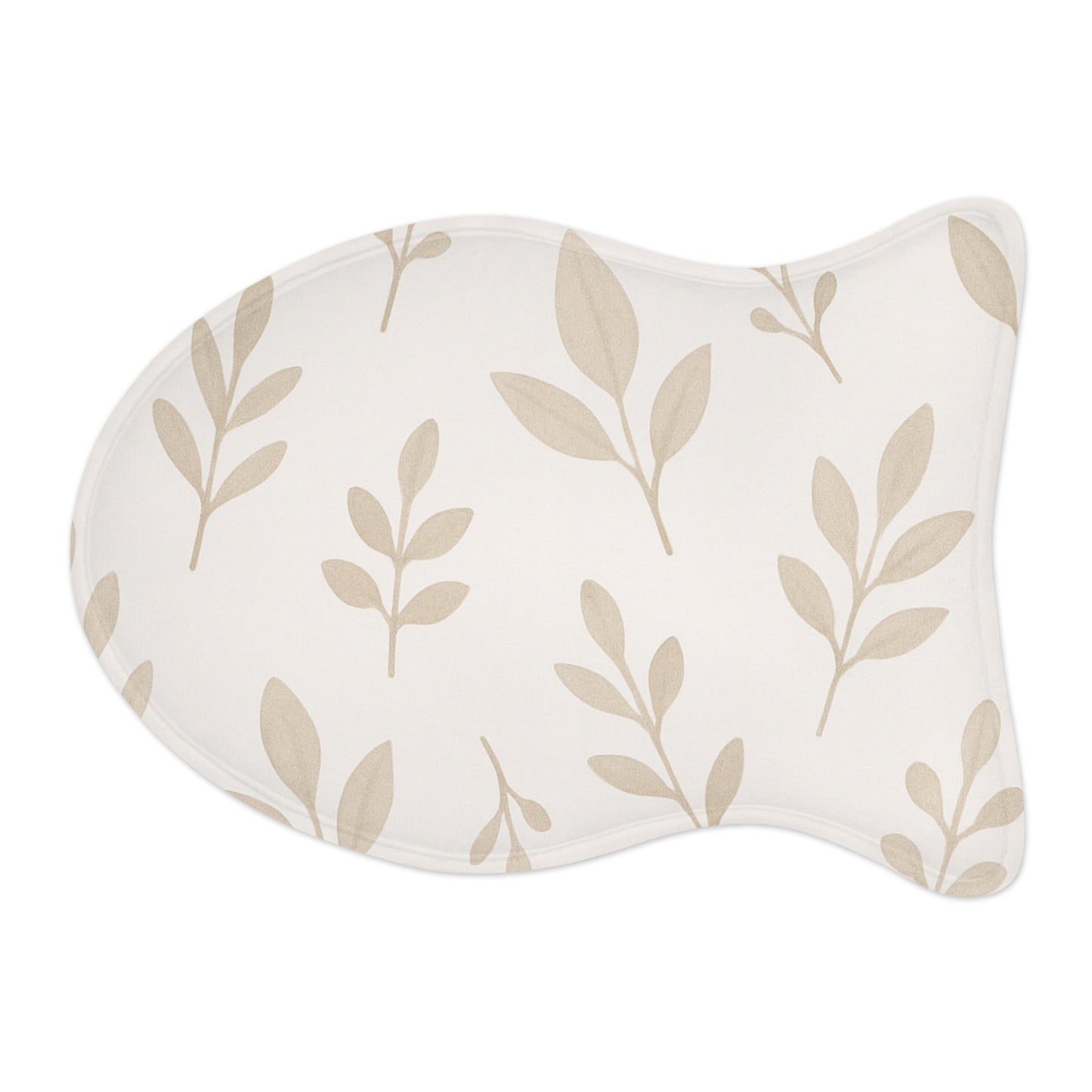 Stylish Pet Feeding Mat with Botanical Design – Perfect for Pet Lovers