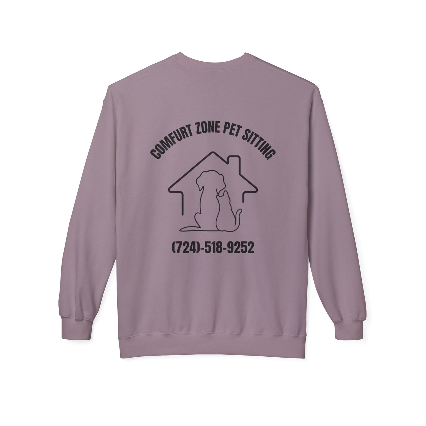 Funny Pet Lover Crewneck Sweatshirt - "I'm Only Talking To My Pets Today"