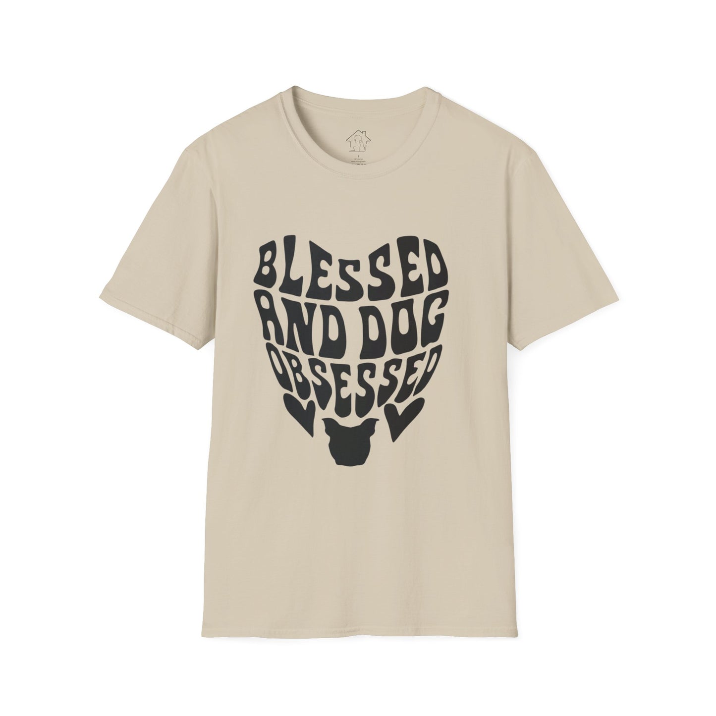 Blessed and Dog Obsessed Unisex T-Shirt - Perfect for Dog Lovers!
