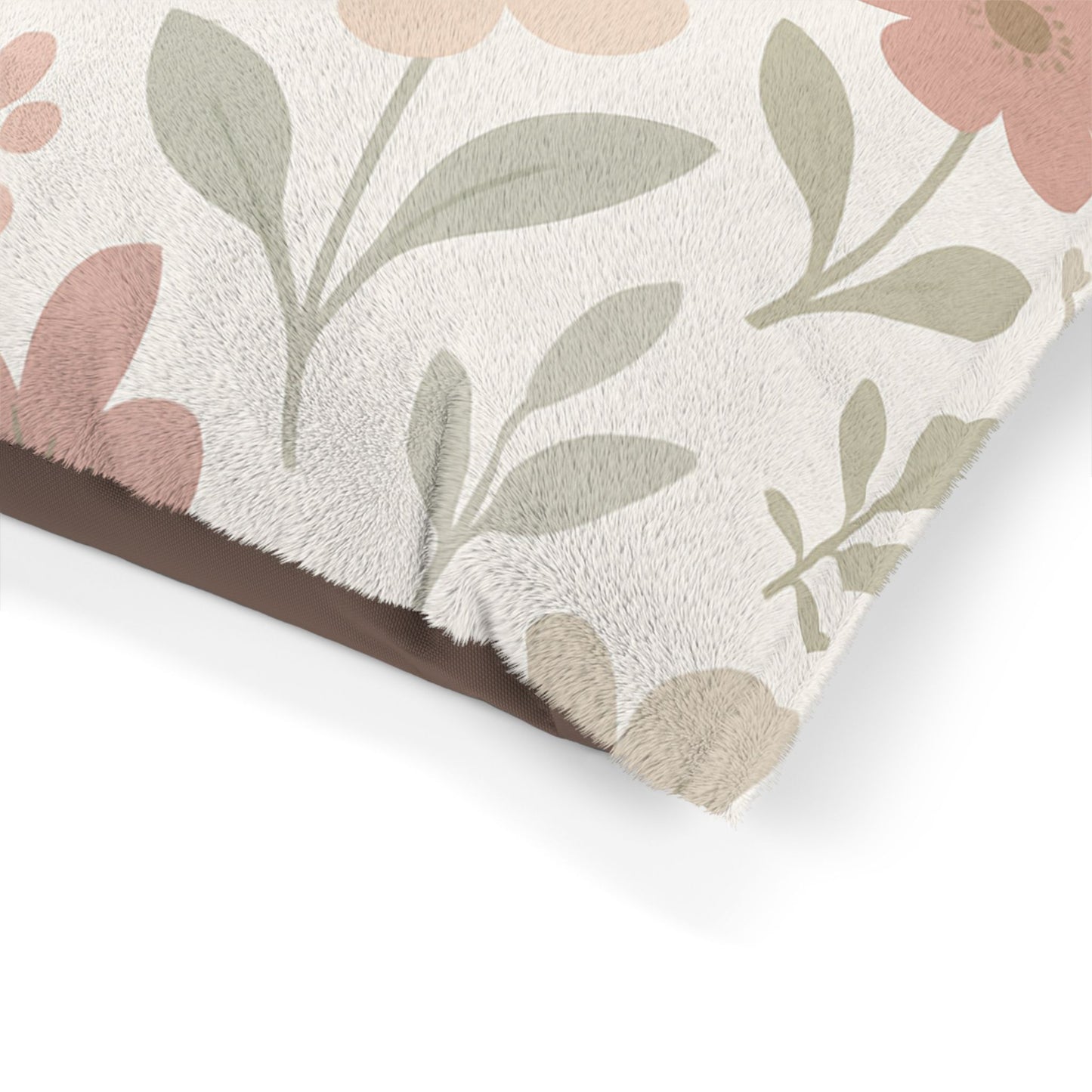 Floral Pet Bed - Cozy and Stylish Dog/Cat Bed with Flower Design