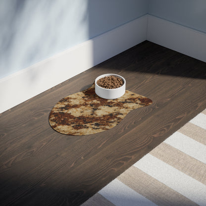 Stylish Pet Feeding Mat - Durable Non-Slip Design, Perfect for Dog and Cat Bowls