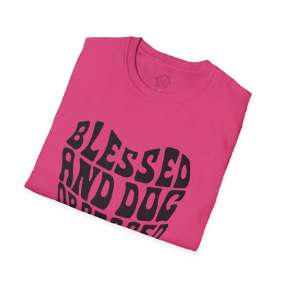 Blessed and Dog Obsessed Unisex T-Shirt - Perfect for Dog Lovers!