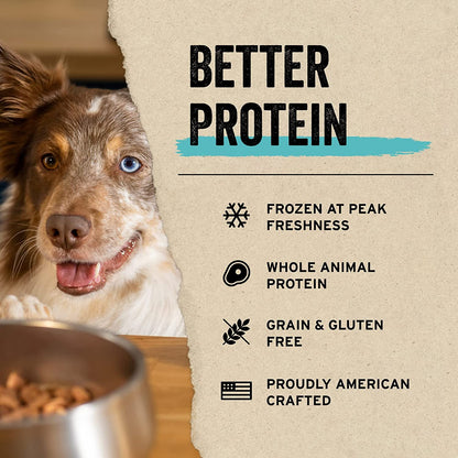 Beef Liver Dog Treats, 2.1 Oz | Freeze-Dried Raw | Single Ingredient | Premium Quality High Protein Training Treats | Grain Free, Gluten Free, Filler Free