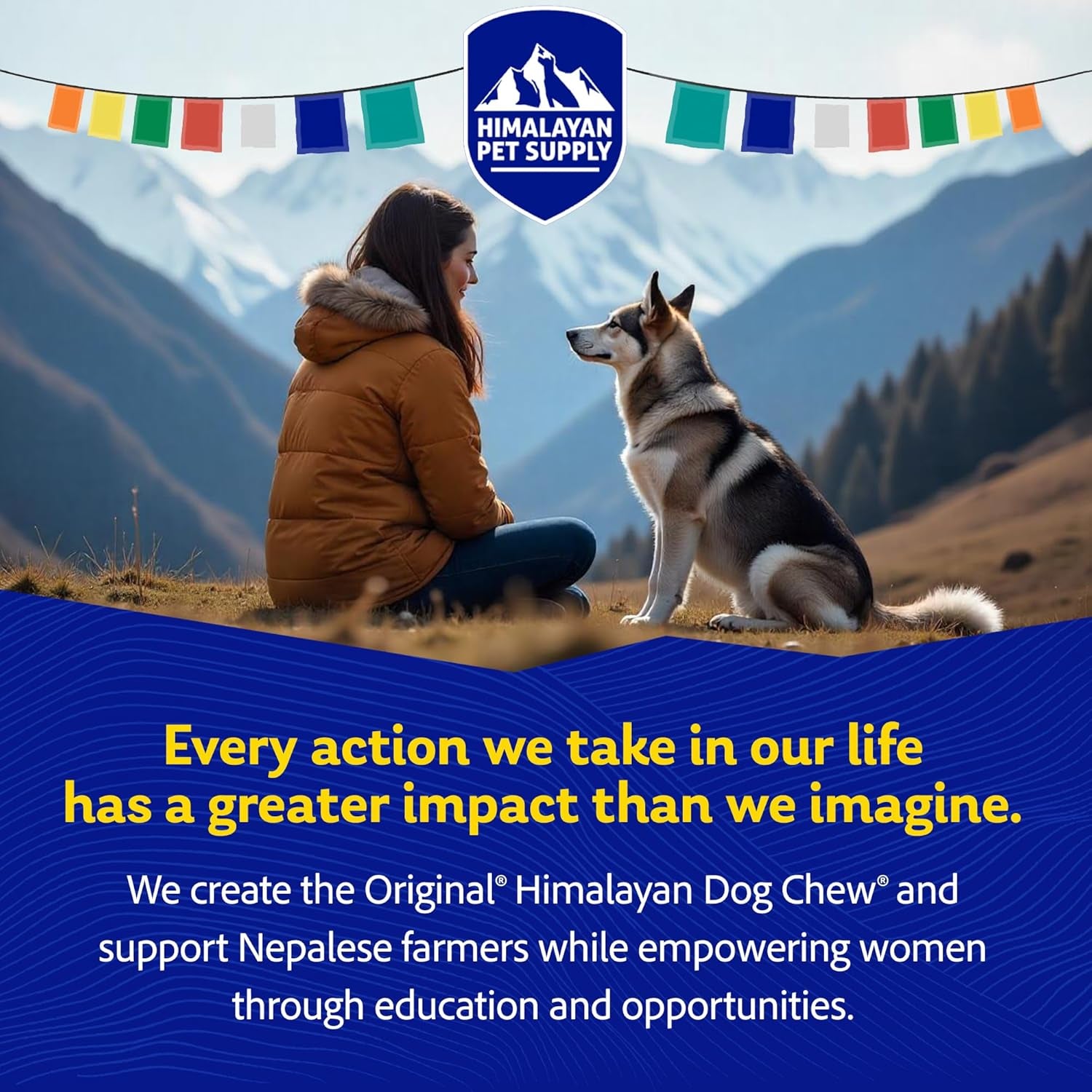 Original Yak Cheese Dog Chew, 3 Xl/Large Sticks, 3.3 Oz, Gluten Free, Healthy Dog Treats, Grain & Lactose Free 100% Natural, Long Lasting Chews for Dogs under 65 Lbs