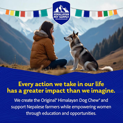 Original Yak Cheese Dog Chew, 3 Xl/Large Sticks, 3.3 Oz, Gluten Free, Healthy Dog Treats, Grain & Lactose Free 100% Natural, Long Lasting Chews for Dogs under 65 Lbs