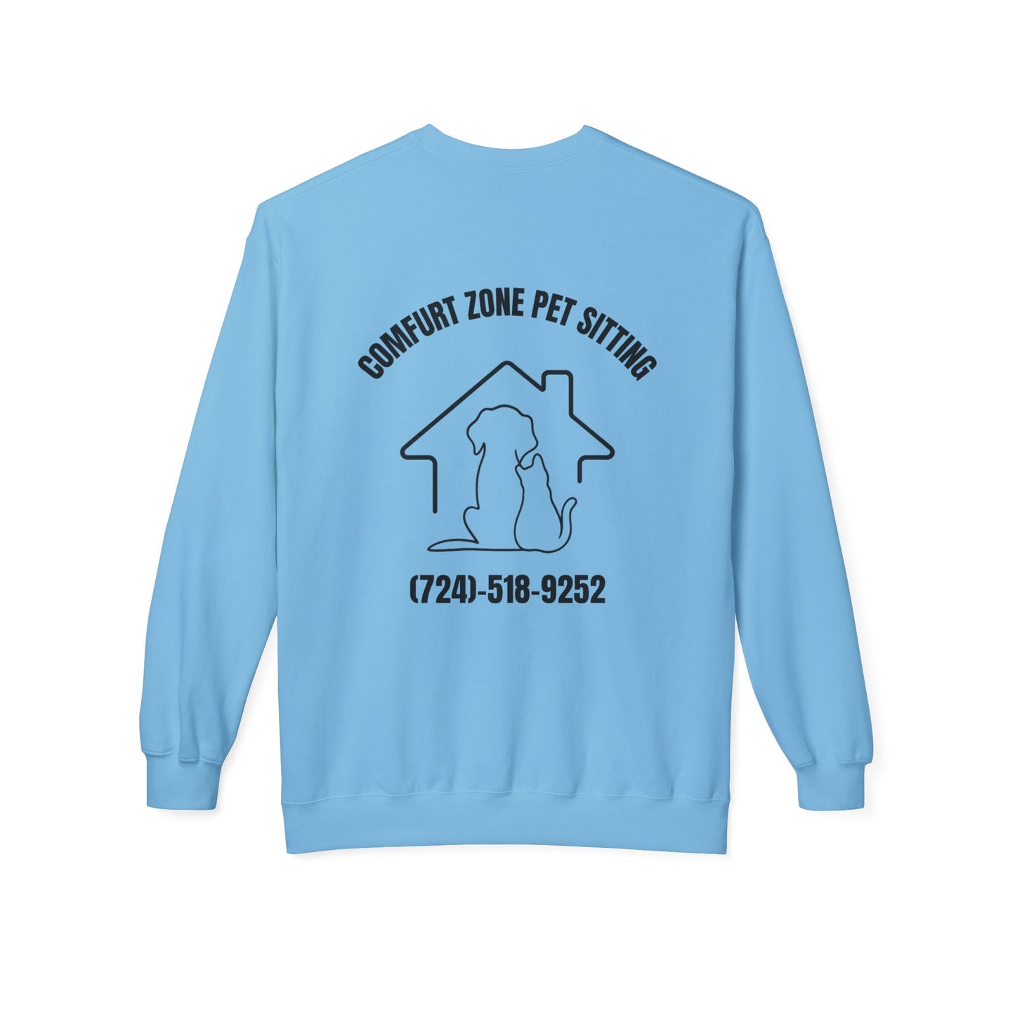 Funny Pet Lover Crewneck Sweatshirt - "I'm Only Talking To My Pets Today"