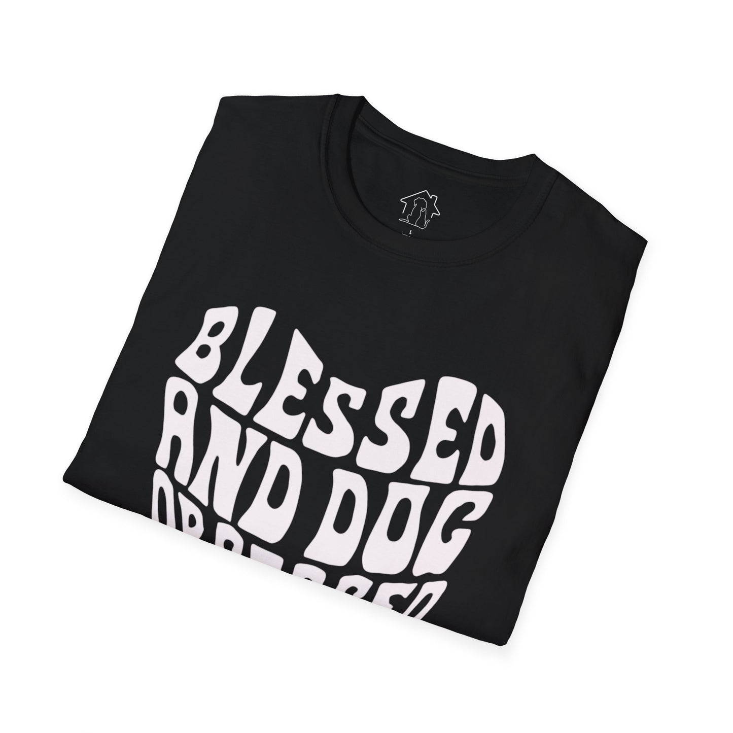 Blessed and Dog Obsessed Unisex Softstyle T-Shirt - Perfect Gift for Dog Lovers