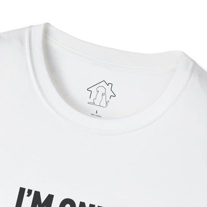 I'm Only Talking to My Cats Today Unisex T-Shirt - Perfect for Cat Lovers