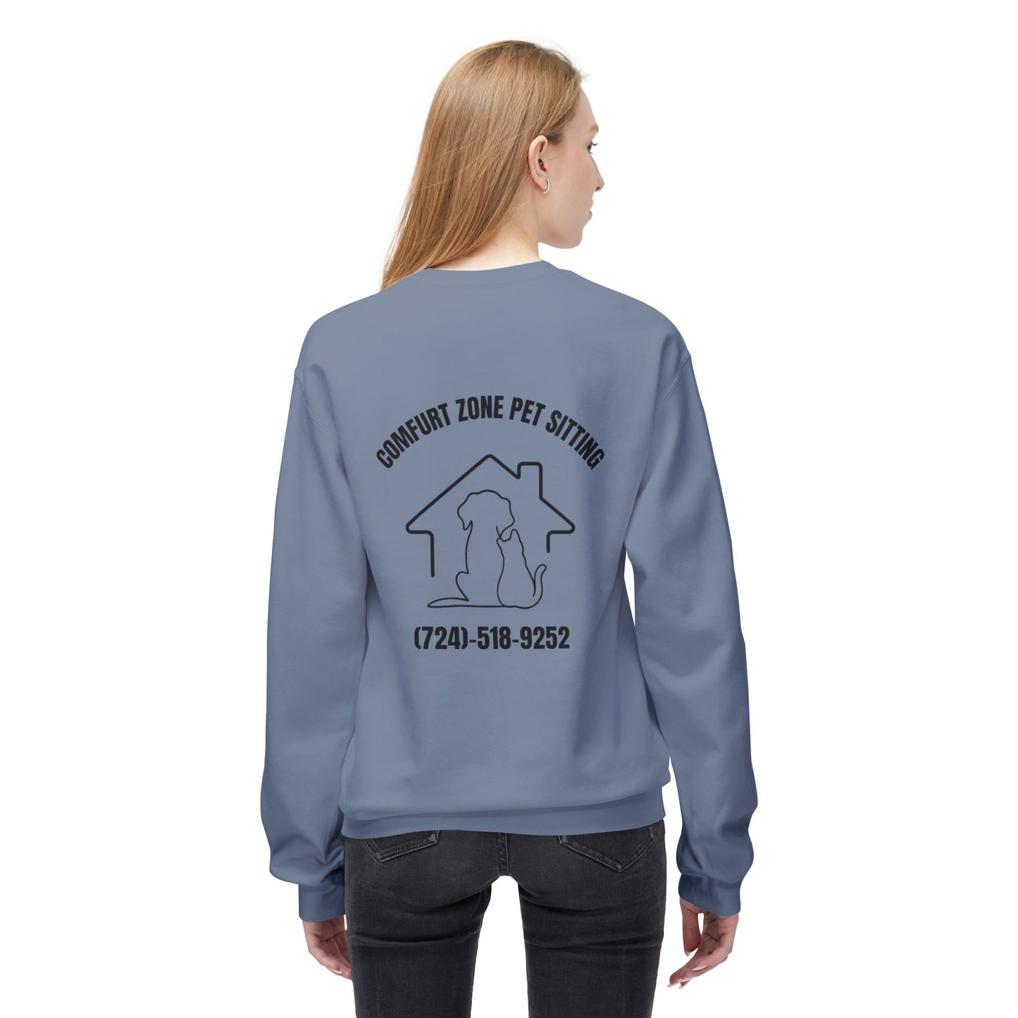 Pet Lover's Crewneck Sweatshirt - 'Tell Your Pets I Said Hi'