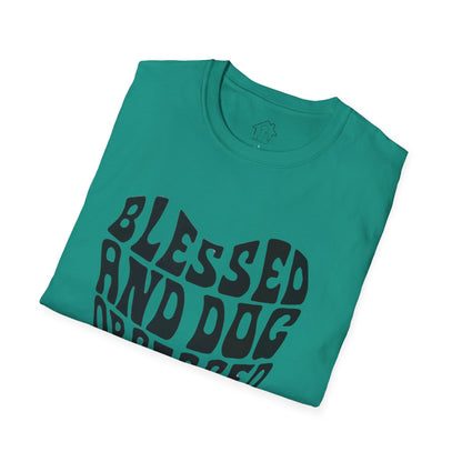 Blessed and Dog Obsessed Unisex T-Shirt - Perfect for Dog Lovers!