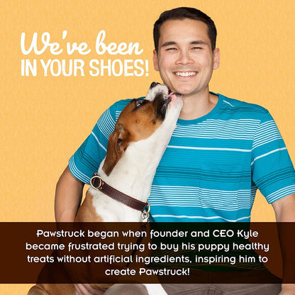 Natural 5-8" Bully Sticks for Dogs - Best Long-Lasting, Rawhide-Free, Low Odor Dental Chew Treat - Healthy Single Ingredient, 100% Real Beef - 8 Oz Bag - Packaging May Vary