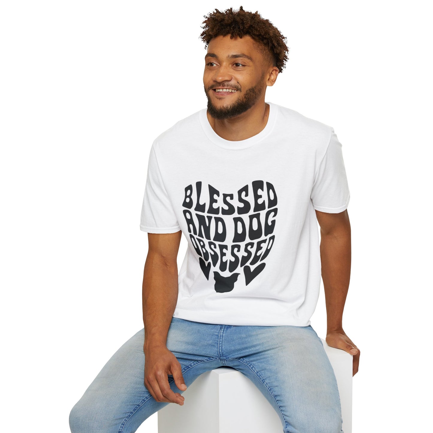 Blessed and Dog Obsessed Unisex T-Shirt - Perfect for Dog Lovers!