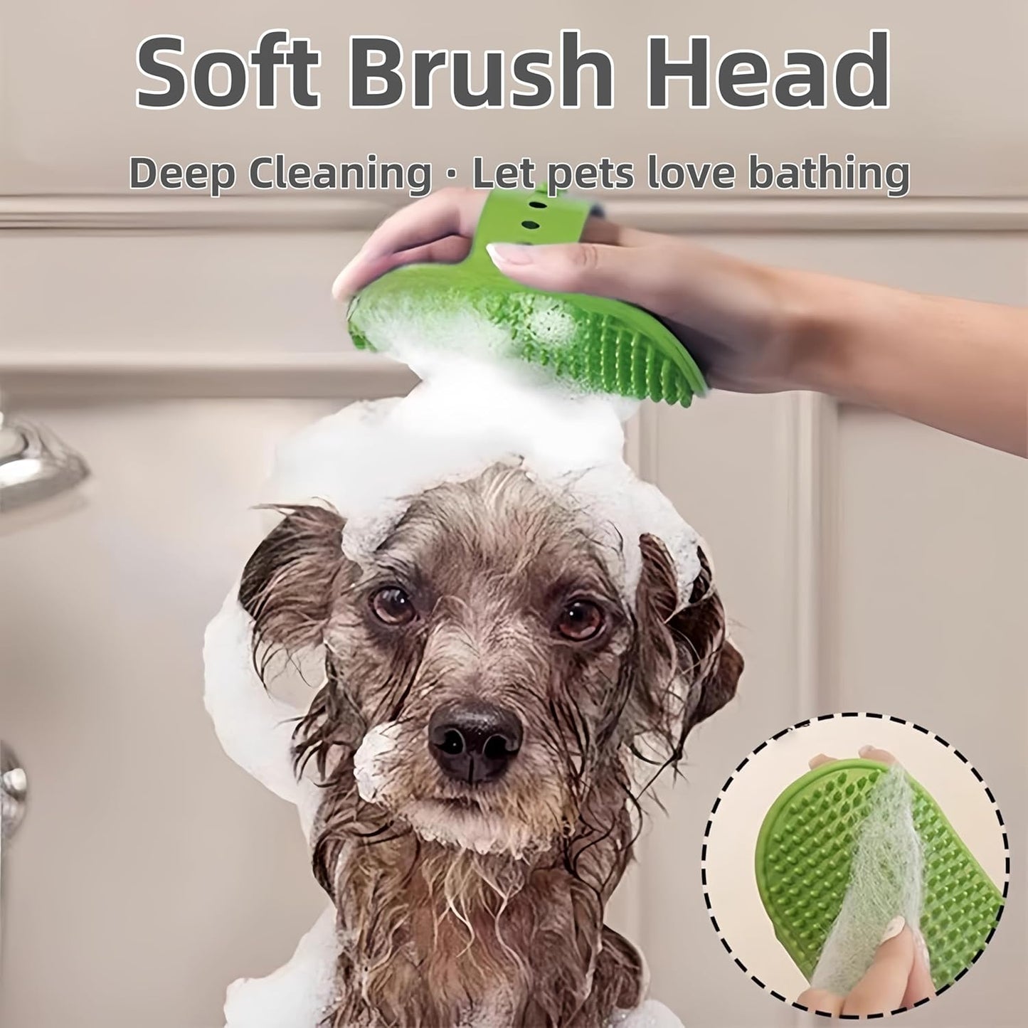 4-Pack Silicone Cat Scratcher and Massager – Adjustable Pet Scratch Pads for Furniture Legs & Corners, Soft & Flexible Silicone for Cats and Dogs (4PCS (2 Yellow + 2 Green))