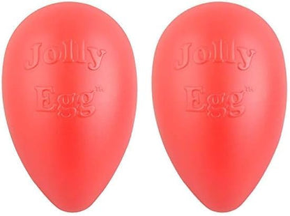 Jolly Egg Dog Toy, 8 Inches/Medium, Red (JE08 RD)