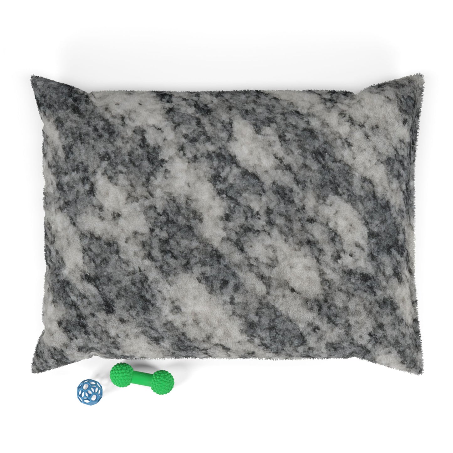 Cozy Marble Pet Bed for Dogs and Cats - Plush Design for Comfort