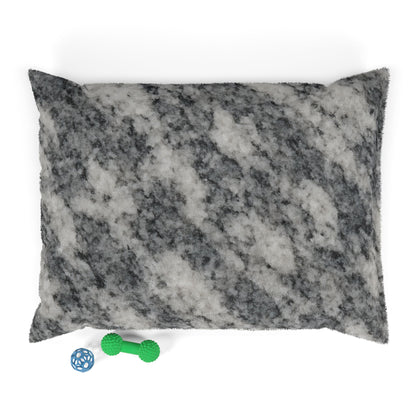 Cozy Marble Pet Bed for Dogs and Cats - Plush Design for Comfort