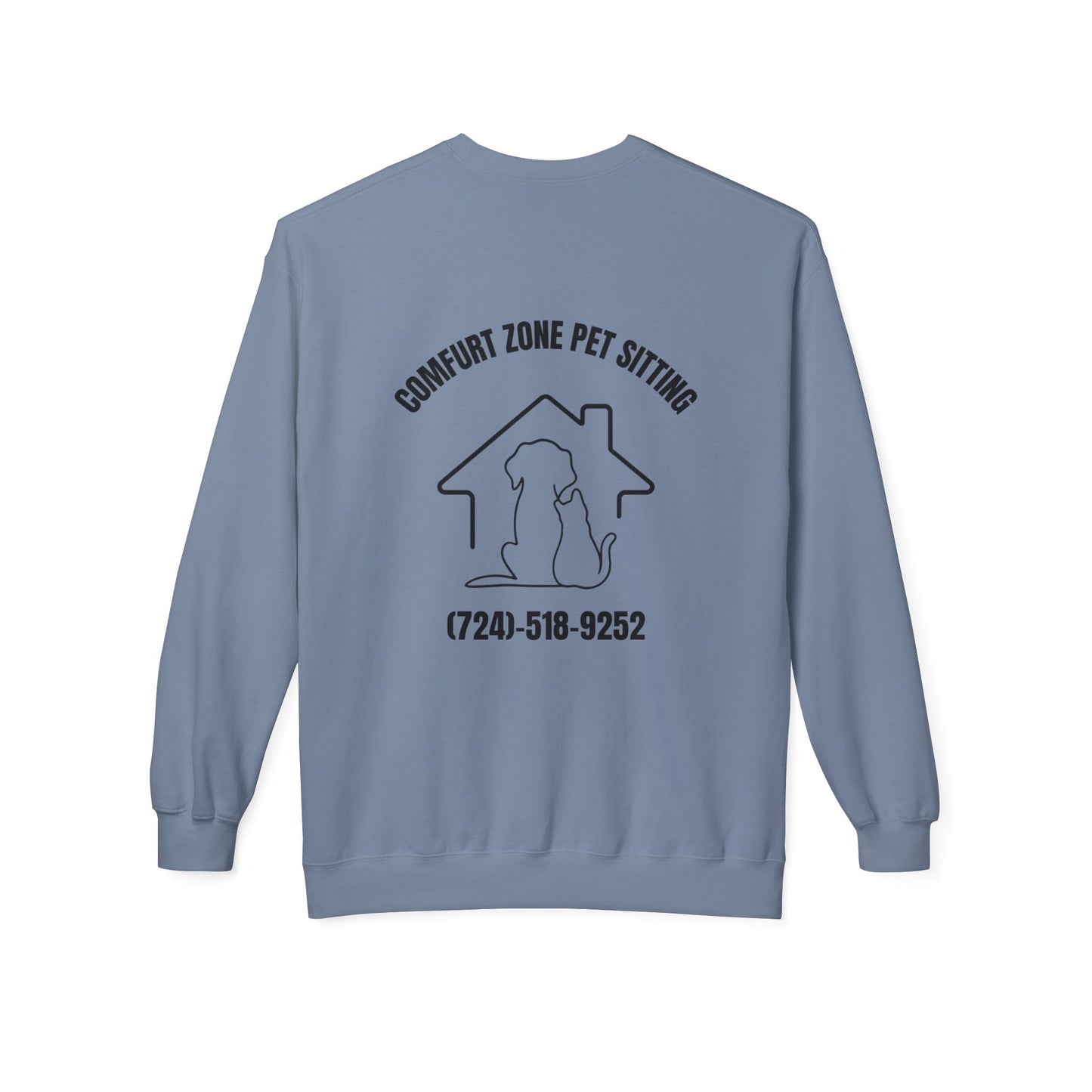 Pet Lover's Crewneck Sweatshirt - 'Tell Your Pets I Said Hi'