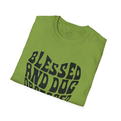 Blessed and Dog Obsessed Unisex T-Shirt - Perfect for Dog Lovers!