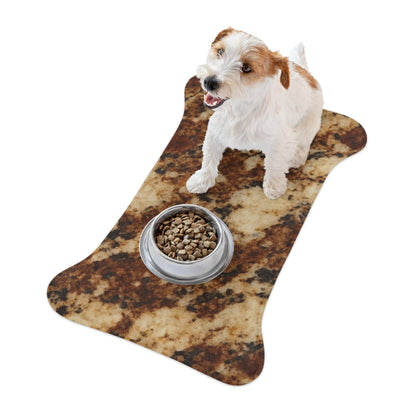 Stylish Pet Feeding Mat - Durable Non-Slip Design, Perfect for Dog and Cat Bowls