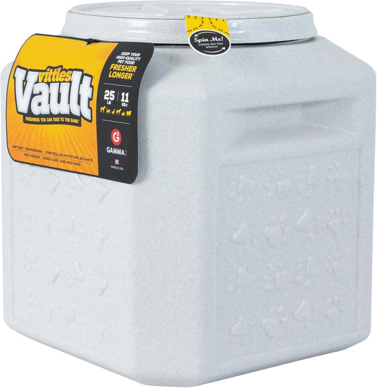 Vittles Vault Pet Food Storage Containers - Sealed Dog and Cat Food Storage Container, Fits up to 25Lbs, Made in the USA - [12"L X 13.75"H]