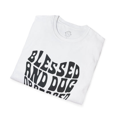 Blessed and Dog Obsessed Unisex T-Shirt - Perfect for Dog Lovers!