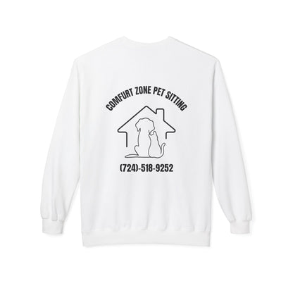 Tell Your Cat I Said Hi - Unisex Fleece Crewneck Sweatshirt for Pet Lovers